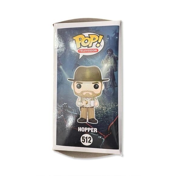 NIB Funko Pop - Stranger Things - Hopper #512 - Picture 4 of 6